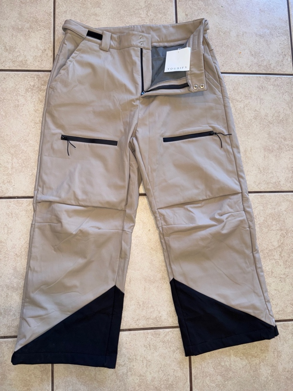 Woman’s snow pants fleece lined